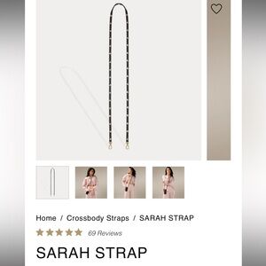NWT SARAH STRAP BANDOLIER